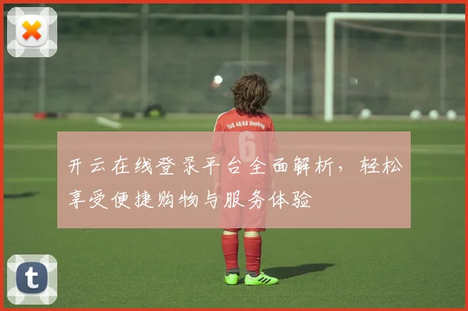 开云在线登录平台全面解析，轻松享受便捷购物与服务体验